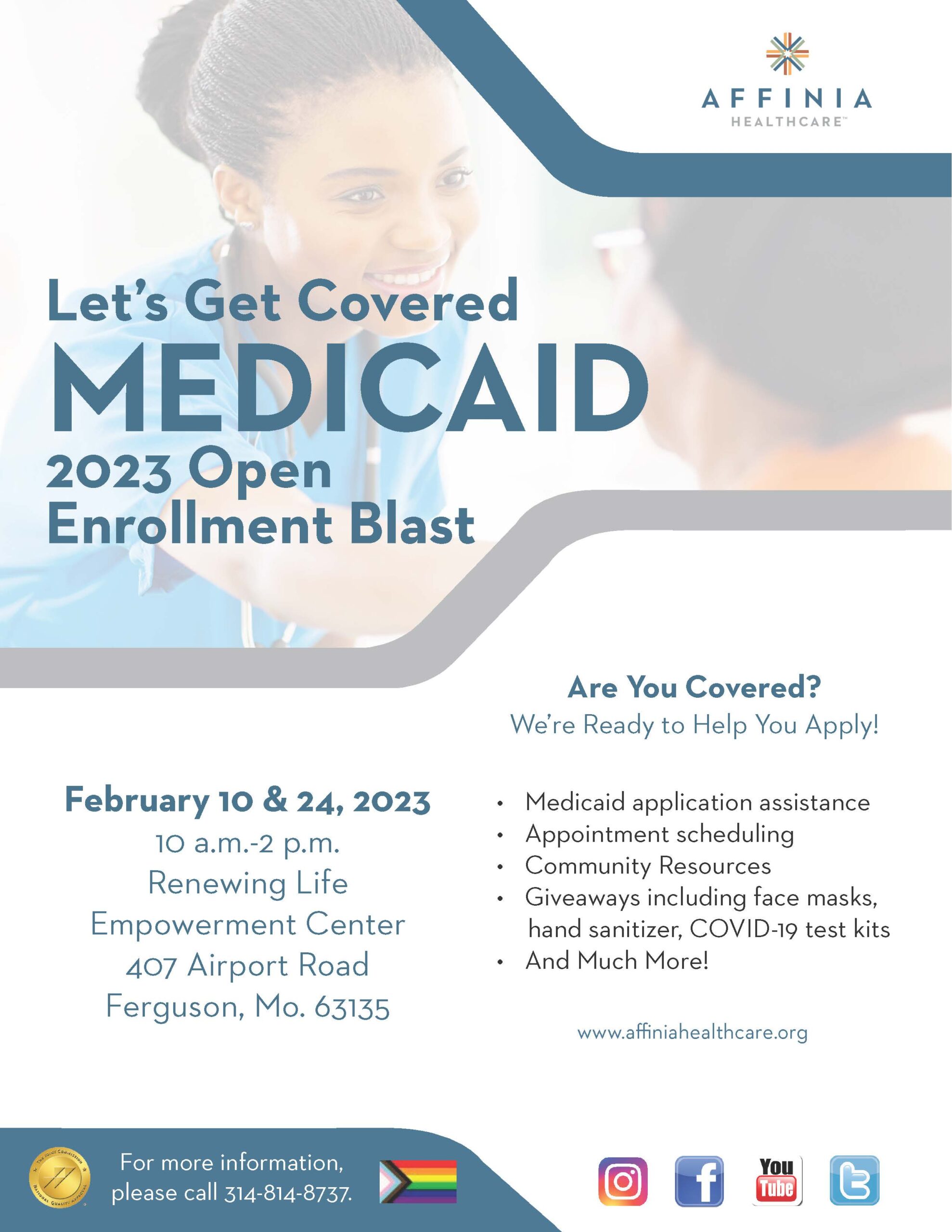 medicaid open enrollment blast feb 10 & 24