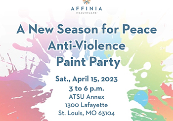 anti-violence paint party april 15 at 1300 lafayette