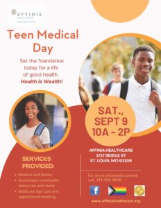 teen medical day sept 9