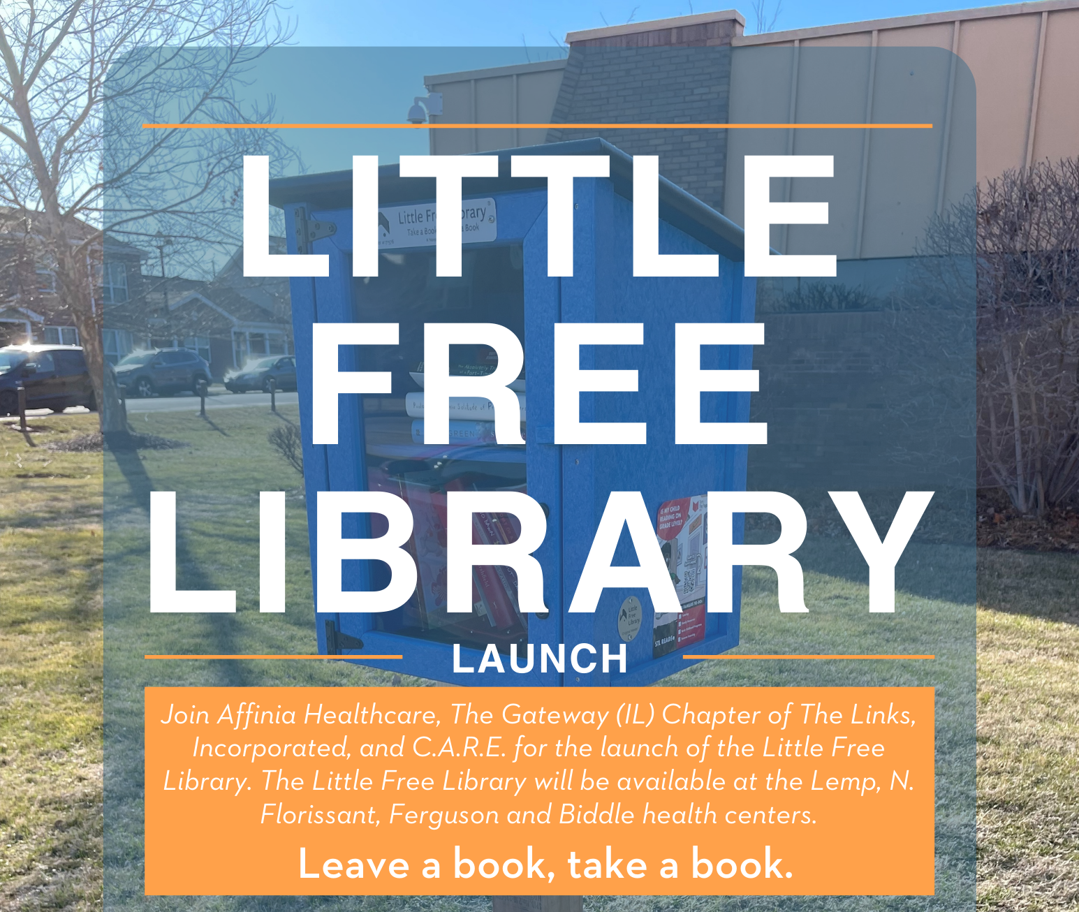 little free library launch mar 22