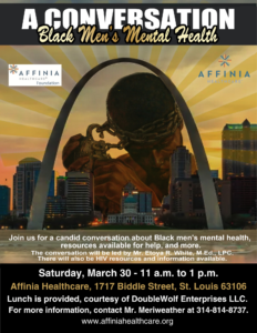 black men's mental health convo march 30