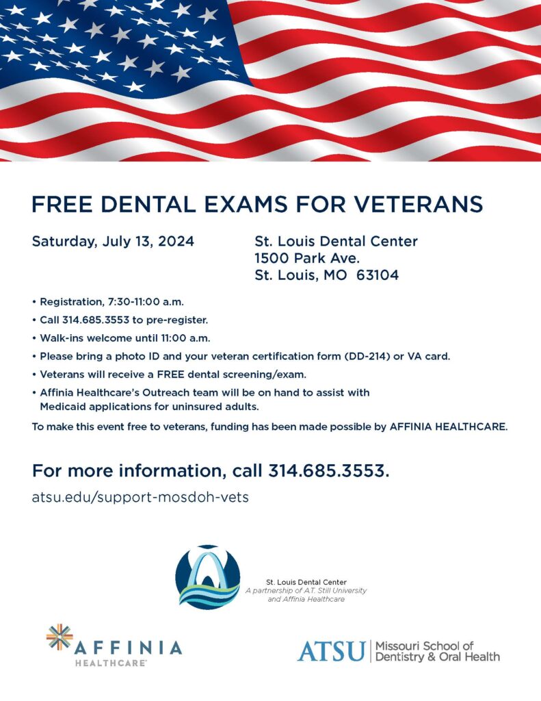 veterans dental exams july 13