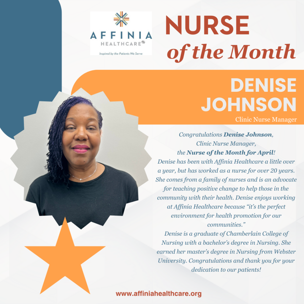 apr 2024 nurse of the month denise johnson