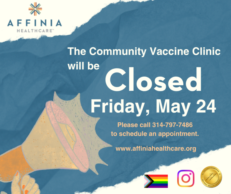 vaccine clinic closed may 24
