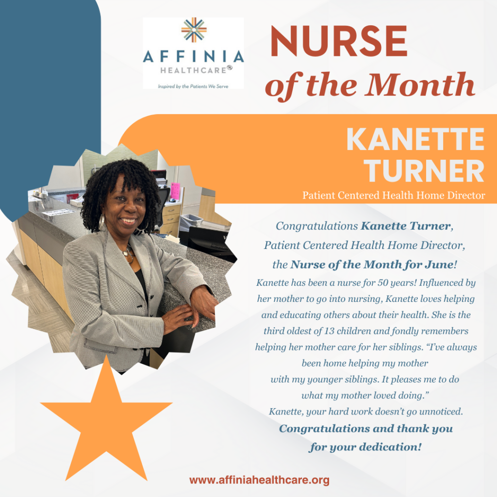 kanette turner june 24 nurse of the month