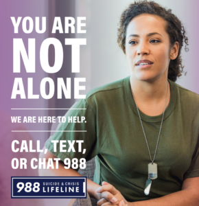 988 suicide prevention graphic