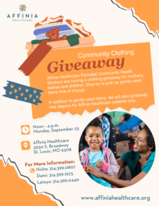 community clothing giveaway sept 23 flyer