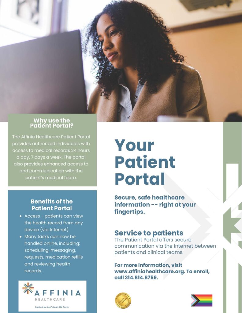 patient portal flyer