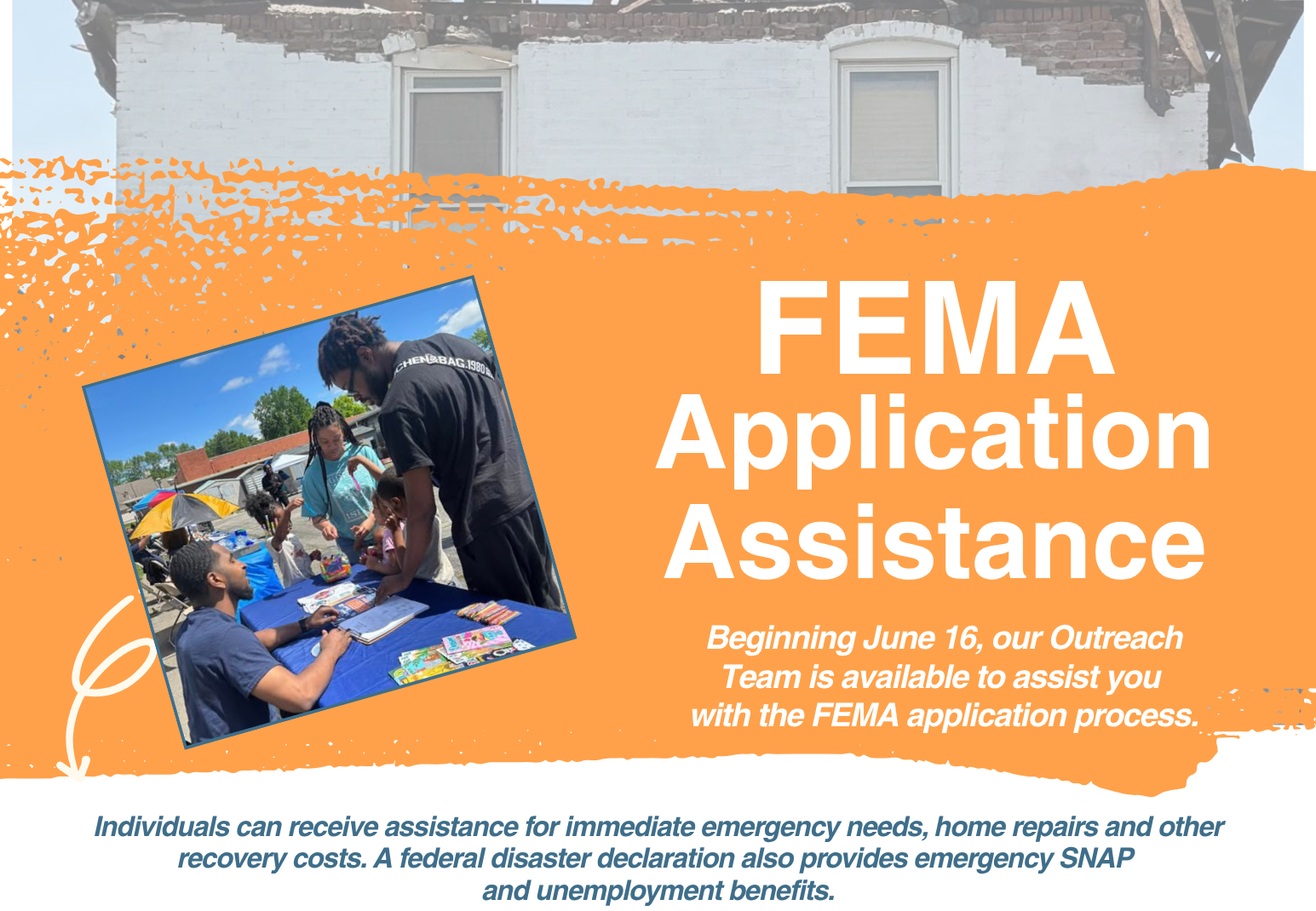 fema application assistance