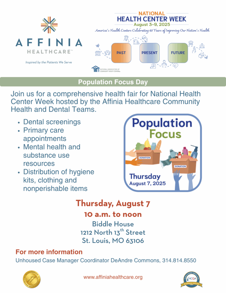 health center week - population focus - aug 7