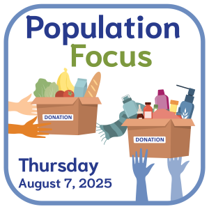 Population Focus day - aug 7