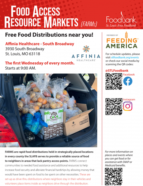 2024 FARM food pantry - S. Broadway