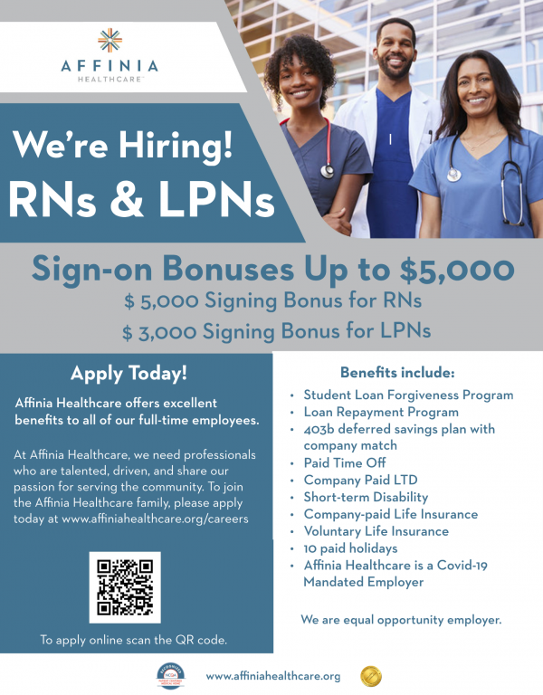 2026 Hiring RNs & LPNs